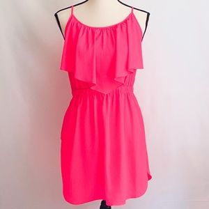 American Eagle Neon Pink Small Mini Dress